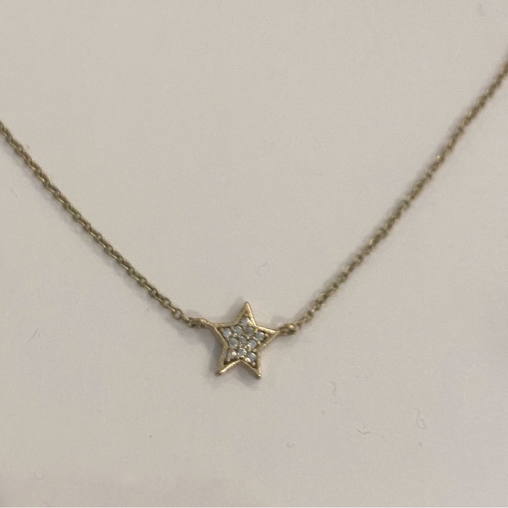 Pavé Star Necklace